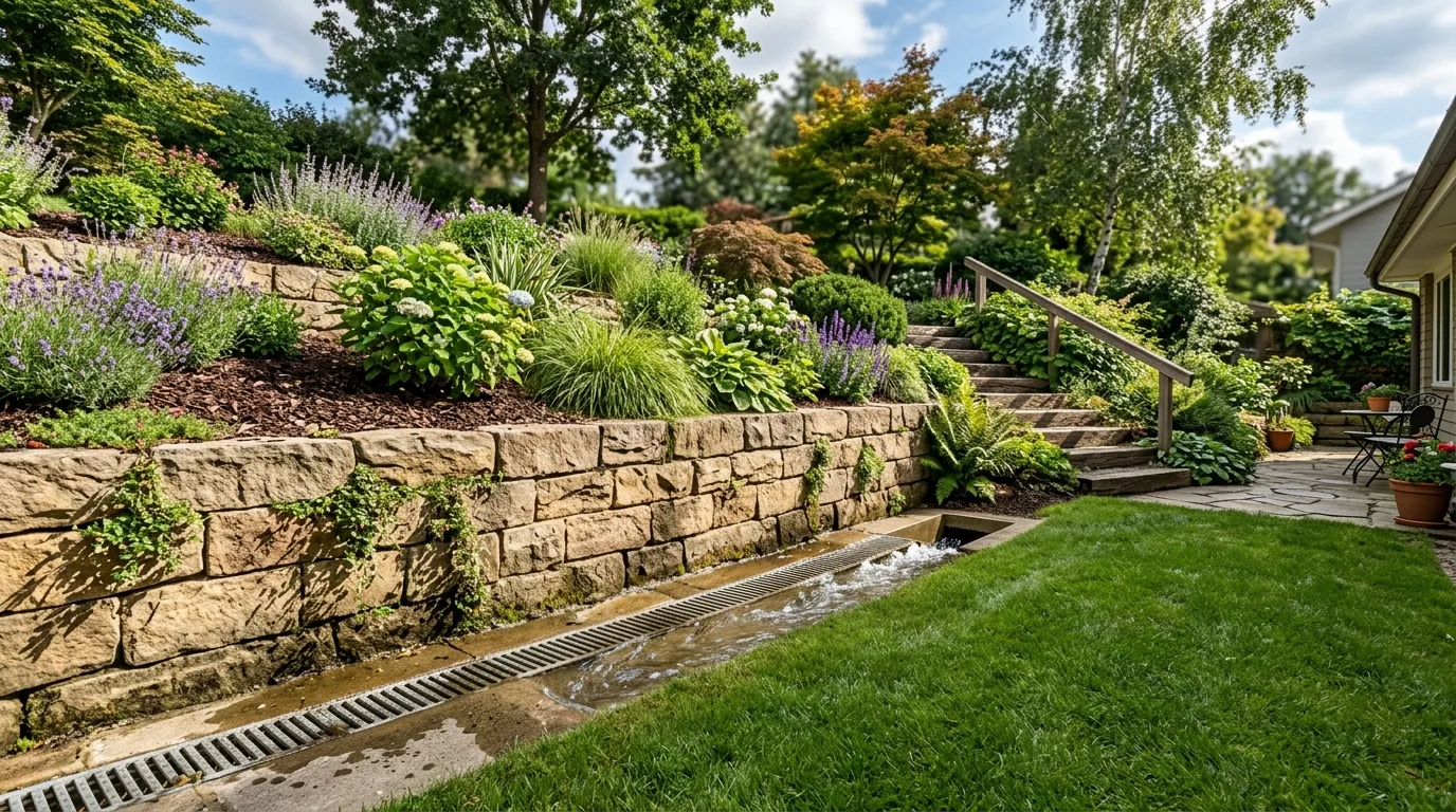 Yard Regrading for Better Water Flow